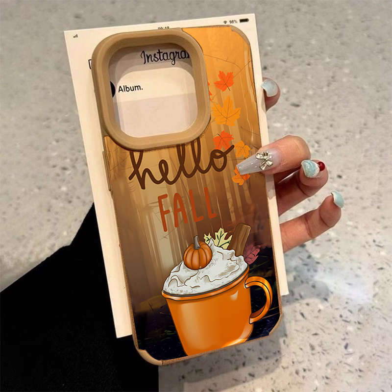 Coffee X - Retro etui na telefon z motywem