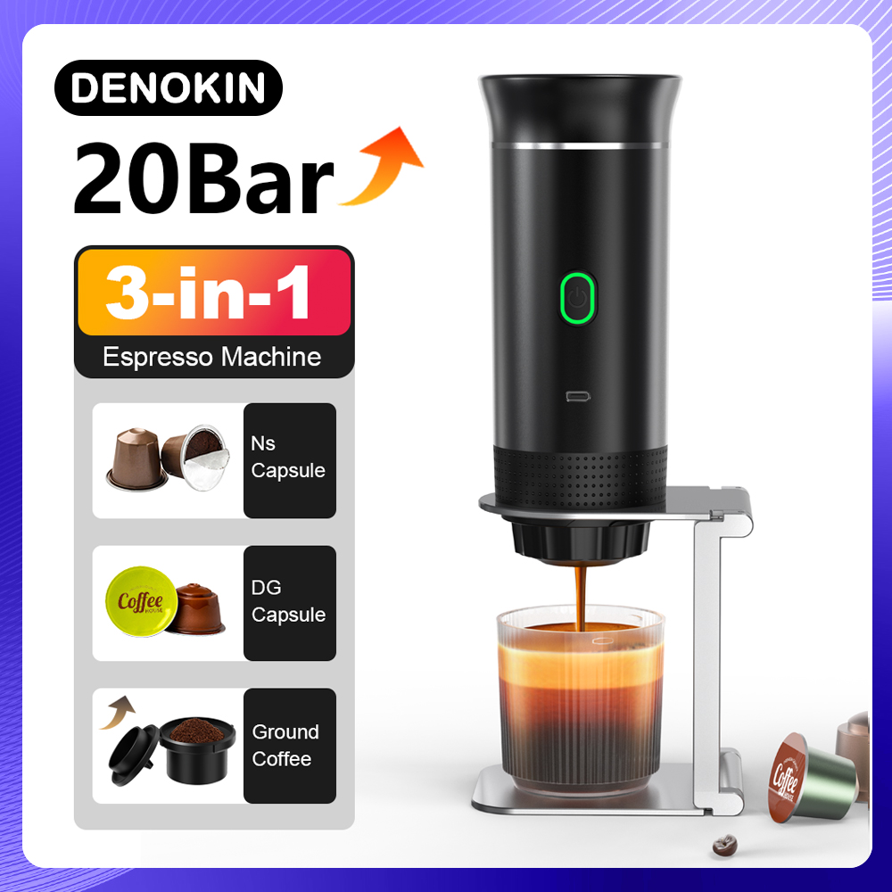 Coffee Equipment Wholesale - Bezprzewodowy elektryczny przenośny ekspres do kawy