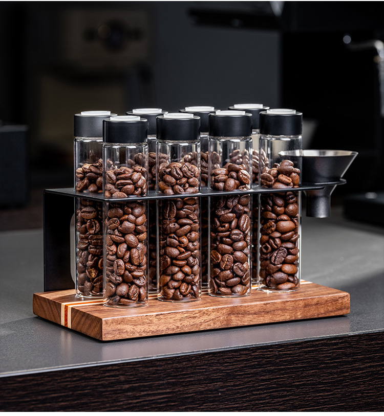 Szczelne szklane pojemniki na  – Coffee Equipment Organizer recenzja i cena