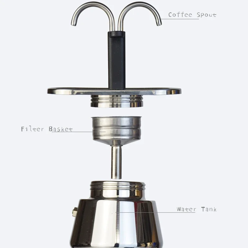 200ML Mini Moka Pot Double Tub – Coffee Equipment Wholesale recenzja i cena