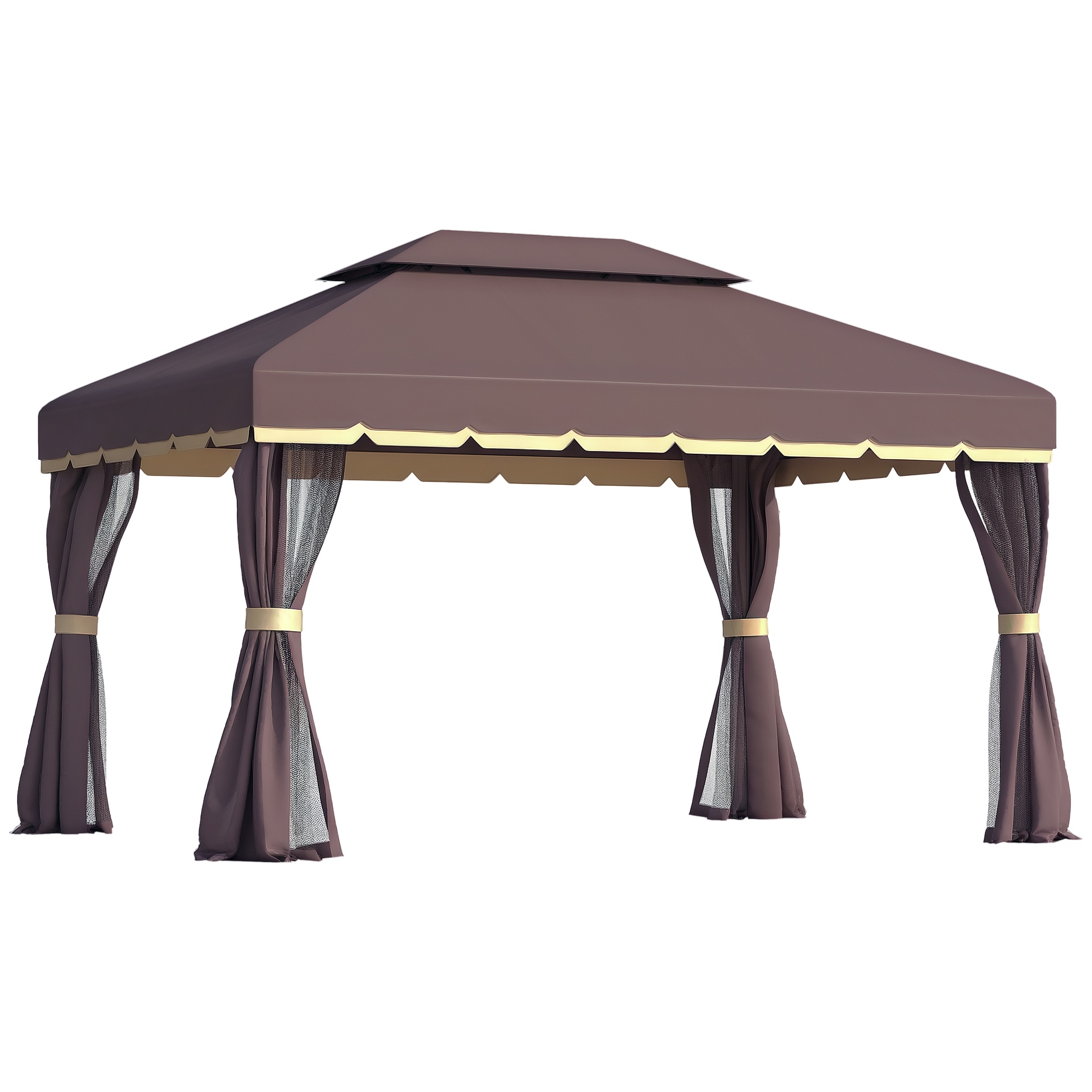 Altana ogrodowa 10' x 13', alu – Coffee X recenzja i cena